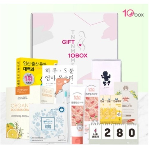 텐박스 튼튼맘스 임신축하선물 임신초기박스(1-3개월) 임신부추천선물